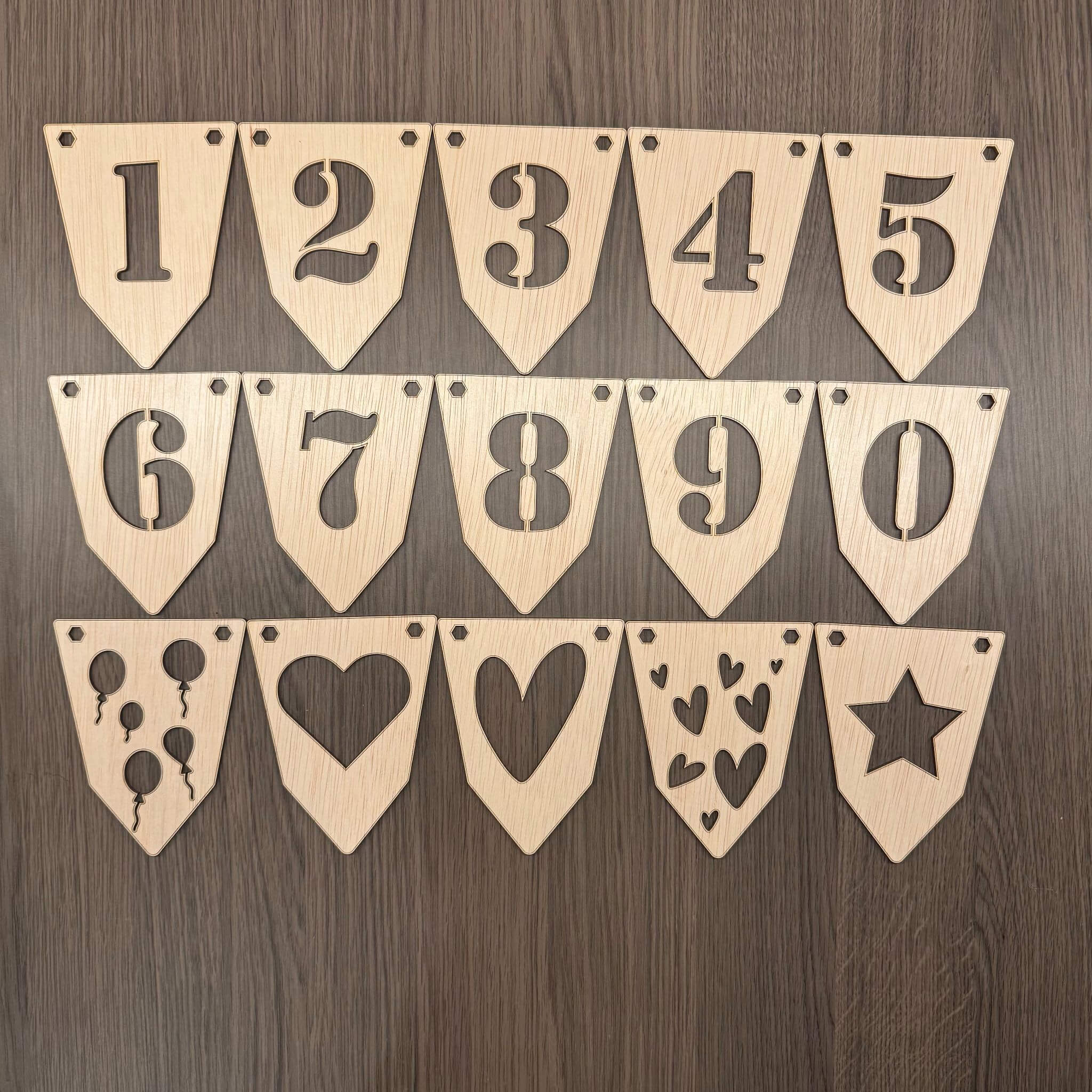 Houten slingers - Afbeelding 4